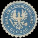 Siegelmarke K.Pr. Landraths-Amt Glogau-Schlesien W0391571