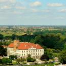Zamek w Głogowie-widok z wieży ratuszowej