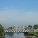 Widok z Mostu Tolerancji na przeprawę kolejową na Odrze - panoramio