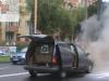 GŁOGÓW: Pożar samochodu na ul. Obrońców Pokoju 13.08.2011
